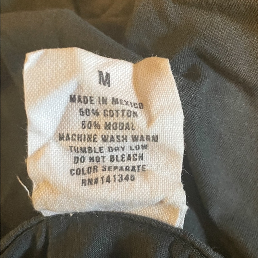 Letluv Johnny Cash Graphic T-Shirt - Black - Picture 7 of 7